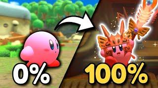 Kirby und das vergessene Land 100% durchgespielt!