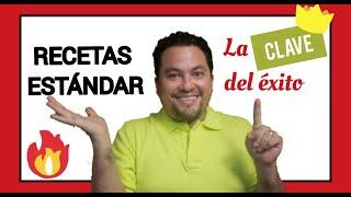 Recetas Estándar para RESTAURANTES (La CLAVE del EXITO)