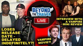 MCU Blade Delayed Indefinitely?! Christopher Nolan Vampire Movie Tom Holland Matt Damon?!