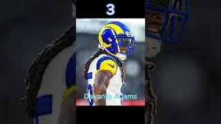 My Top 5 WRs in the NFL #nfl #football
