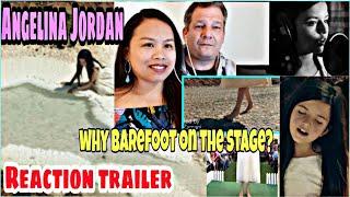 BAREFOOT??? ANGELINA JORDAN REACTION  TRAILER VIDEO BY MEET JACKY