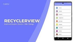 RecyclerView in Android Studio using Kotlin | Source Code | 2024