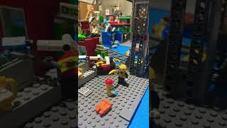 DON’T TAKE ANOTHER STEP OR WE WILL USE FORCE. Lego City Stop Motion Pardoy. Bro has a banana