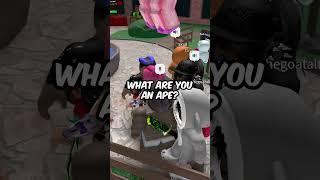 Meeting the MOST RACIST players on Roblox! #shorts #meme