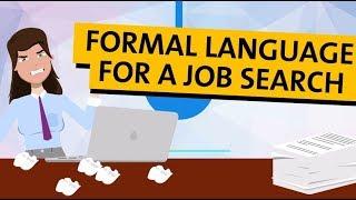 Formal language for job searching