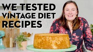 We Tested and Tasted Vintage Diet Recipes | Toaster Time Machine | Good Housekeeping