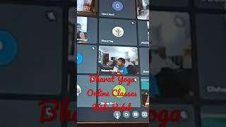 Glimpse of Kids Batch of Bharat Yoga Online Classes.