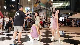 [STREET ARTIST] FEVER & WILDEYES, YONSEI & KOREA UNIVERSITY DANCE TEAM. COMBINED SINCHON BUSKING.