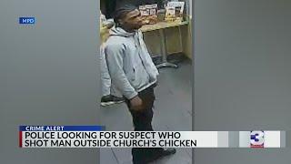 Man shot in exchange of gunfire at Church's Chicken