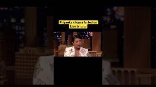 Priyanka Chopra farted on Jimmy Fallon #jimmyfallon