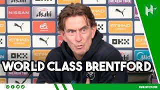 We were WORLD CLASS | Thomas Frank | Man City 2-1 Brentford