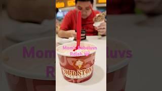 Mommy's happy pill 🩷 #mothersday 🩷 #coldstone  #shorts