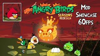 ANGRY BIRDS SEASONS REDESIGN BETA Mod Showcase Gameplay (HD 60fps)