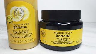 The Body Shop Banana Conditioner & Hair Mask Truly Nourishing 