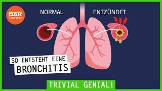 Wie entsteht eine Bronchitis? | #trivialgenial | DAK-Gesundheit