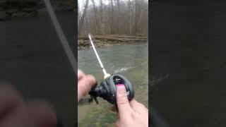 Trout Fishing with an Ultralight Baitcaster #fishing #troutfishing  #baitcaster