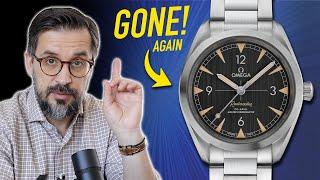 Omega Just Discontinued the Seamaster Railmaster. Buy it while you can!