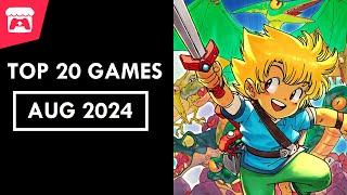 Itch.io's Top 20 Games of August 2024!