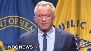 RFK Jr. says COVID-19 vaccine no longer recommended for healthy children and pregnant women