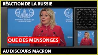 Réaction de la Russie au Discours de Macron