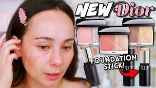 NEW DIOR BEAUTY! FOUNDATION STICK, CONTOUR STICK, BLUSH&GLOW DUOS! + SKIN PREP WITH ZIIP HALO