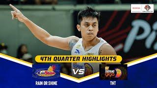 RAIN OR SHINE vs. TNT SEMIS G4 | 4TH QUARTER HIGHLIGHTS | PBA SEASON 49 COMMISSIONER’S CUP