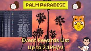 Rollercoin | Palm Paradise Progression Event and some tips