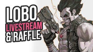 Lobo ️‍ Full Drawing Process | February Livestream & Raffle