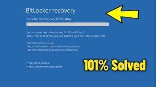 Find The BitLocker Recovery Key On Windows 11 / 10 - How To Fix bitLocker recovery Blue Screen 