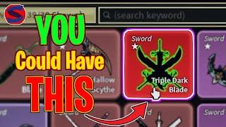 How To Get TRIPLE DARK BLADE In Blox Fruits! 2024