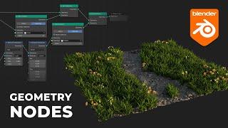 Геометрические ноды в Blender