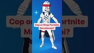 Is Marshinobi or the OG Marshmello Skin Better?  #fortnitemarshmello #marshmello