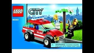 LEGO City 60001 Машина пожарного шефа. Инструкция по сборке