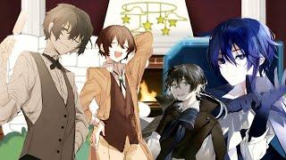 bsd react to Dazai as Vanitas/реакция бсд на Дазая это Ванитас