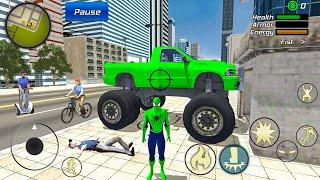 Spider Rope Hero Ninja Gangster Crime Vegas City #8 - Android Gameplay