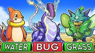 Choose Your Pokemon By Their Type, BUT 1 is a LIE!