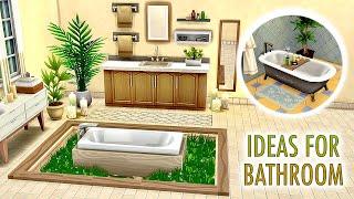 5 Bathroom Ideas Part 2 / The Sims 4 Base Game / 5 Идей для ванной Часть 2 / Симс 4 Базовая Игра