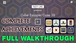 CUBE ESCAPE: CASE 23 FULL WALKTHROUGH | RUSTY LAKE