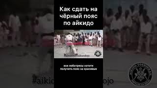 Как сдать на чёрный пояс по айкидо