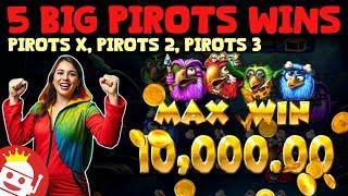 5 MASSIVE PIROTS COMMUNITY BIG WINS  NON BONUS BUY ONLY!