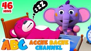 Colorful Teddy Bears - Are You Sleeping? Acche Bache Channel Hindi Kids Songs