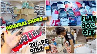 Delhi Shoe Market | Wholsale Shoes Market Exposed | 80 To 90 % Off On Branded Shoes | Slippers 