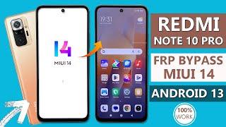 Redmi Note 10 Pro FRP Bypass MIUI 14 Without Pc | Redmi Note 10 Pro MIUI 14 Google Account Remove |