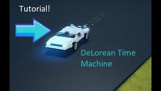 Roblox plane crazy DeLorean time machine tutorial remastered!