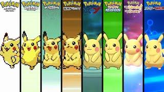 Evolution of Pokémon Evolution Animations (1996-2019)