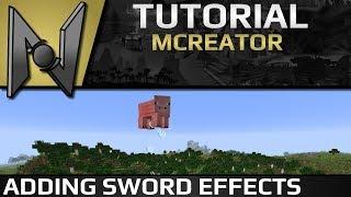 MCreator Tutorial: How to make a sword effects | 1.8.3