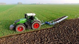 Fendt 1050 vario + 8 furrow Lemken Diamant 11 On-Land Plough | KMWP Ploegen / Pflügen