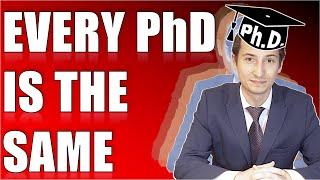 Every PhD is the SAME - PhD Tips with Dr. Pavel