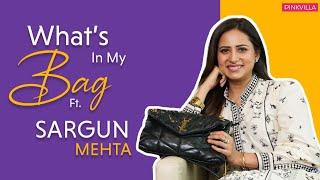 What's in My Bag with Sargun Mehta | Fashion | Lifestyle | Sargun Mehta | Pinkvilla