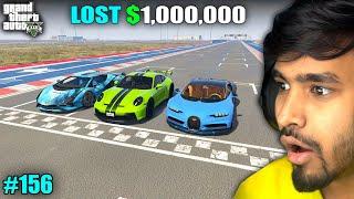 I LOST $1 MILLION IN DRAG RACE IN GTA 5 - TECHNO GAMERZ GTA 5 GAMEPLAY #156